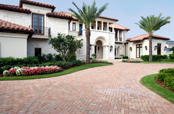 Luxury driveway pavers